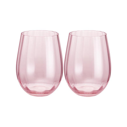 Maxwell & Williams Wicked Pink Stemless Glass Set of 2_2