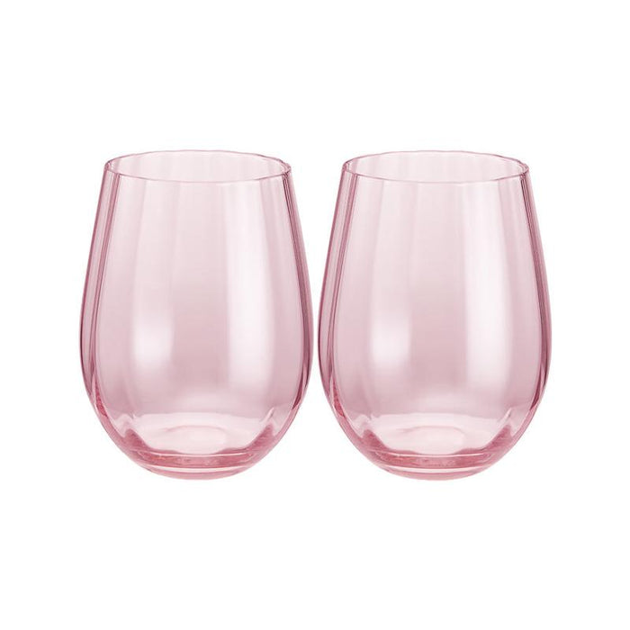Maxwell & Williams Wicked Pink Stemless Glass Set of 2_2