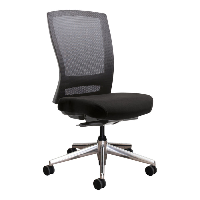 Buro Mentor Mesh Back Aluminium Base Office Chair