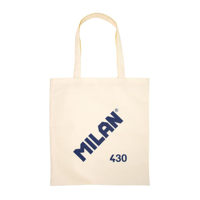 Milan 1918 Series Beige Tote Bag 12.6L Capacity 1000543_1