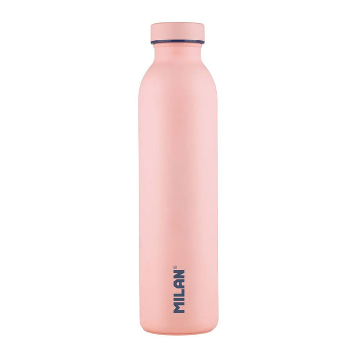 Milan 590ml Stainless Steel Isothermal Bottle Pink 1918_1