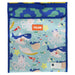 Milan Extra Large Homework Bag 370x450mm Sealife Design_1