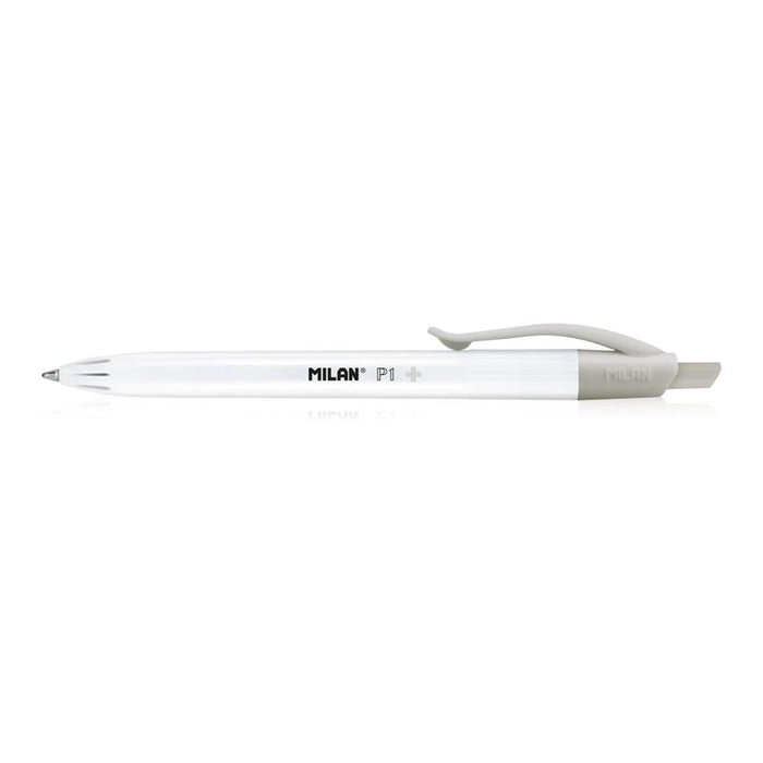 Milan P1+ Anti-Bacterial Ballpoint Pen Pack of 3_3