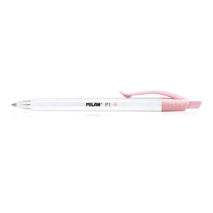Milan P1+ Anti-Bacterial Ballpoint Pen Pack of 3_4
