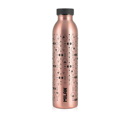 Milan Stainless Steel Isothermal Bottle 590ml Copper Series Black 1000532_1