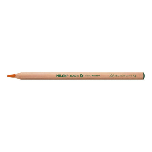 Milan Triangular Coloured Pencils Maxi Pack 12 Assorted_2