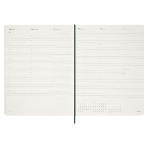 Moleskine 13-Month Weekly Planner XXL Myrtle Green 2026_2