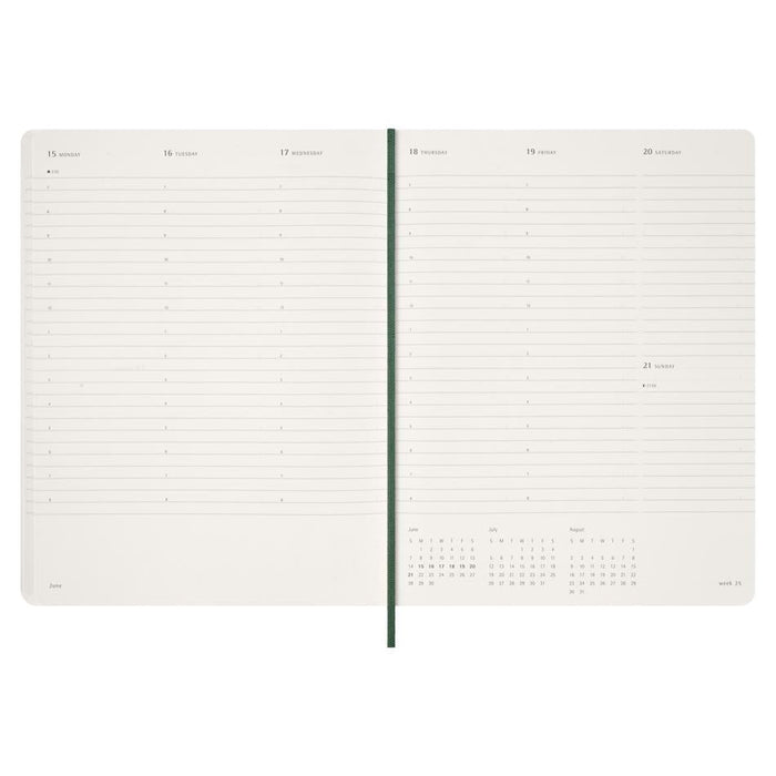 Moleskine 13-Month Weekly Planner XXL Myrtle Green 2026_2