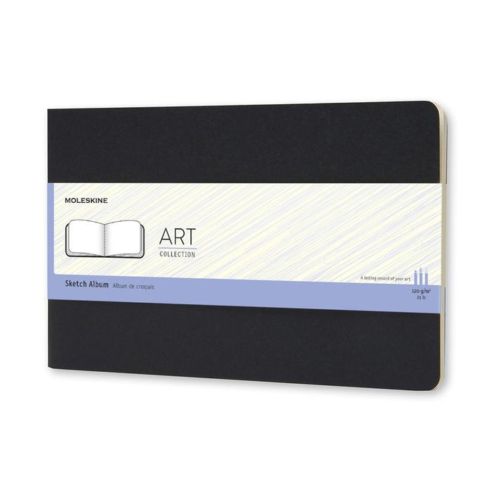 Moleskine Art Cahier Sketch Album Large Black 130x210mm MARTSKA3_1
