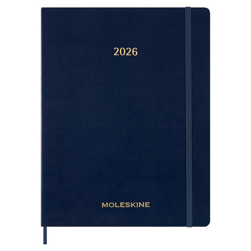 Moleskine Essential 13-Month Planner XXL Sapphire Blue 2026_1