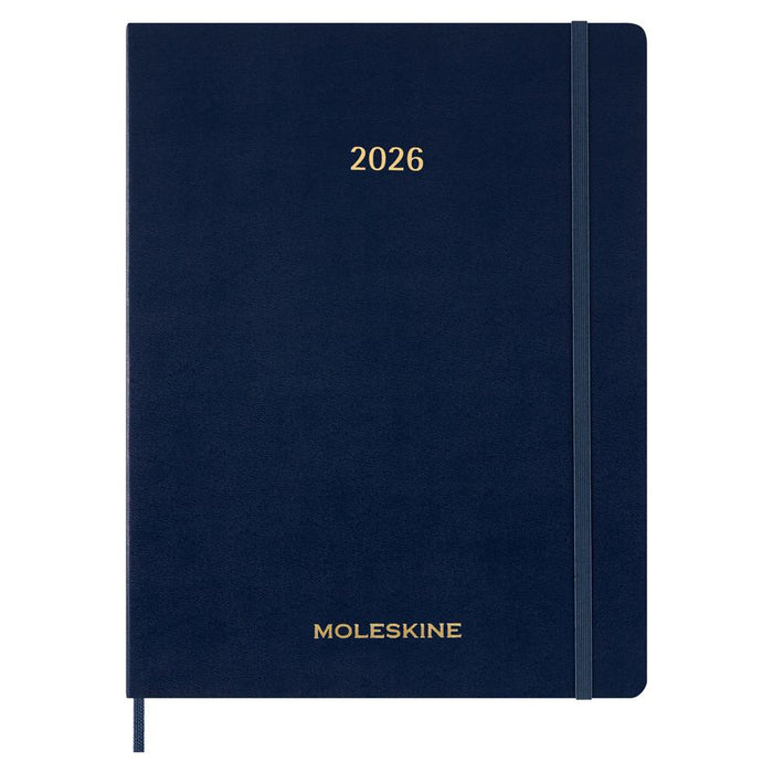 Moleskine Essential 13-Month Planner XXL Sapphire Blue 2026_1