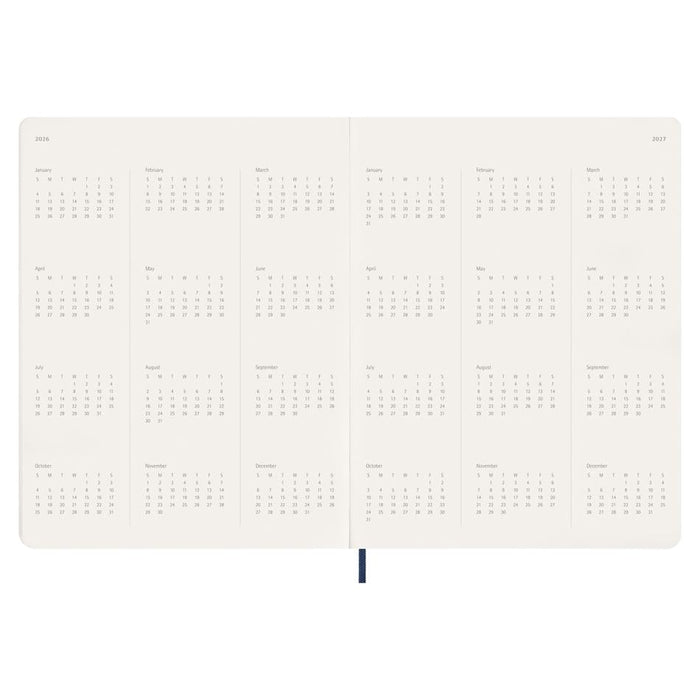 Moleskine Essential 13-Month Planner XXL Sapphire Blue 2026_4
