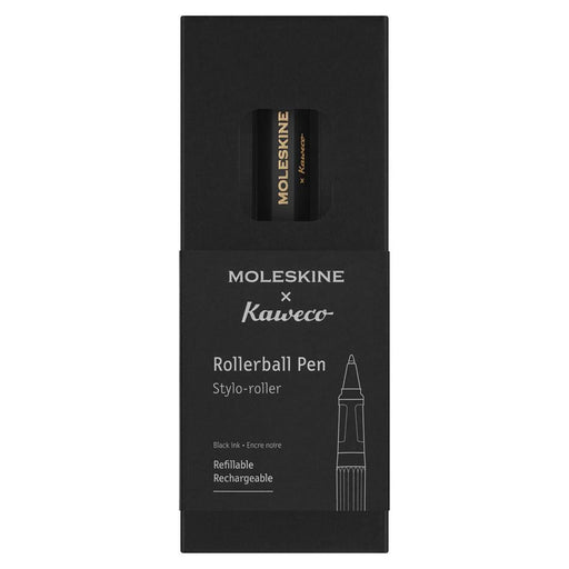 Moleskine Kaweco 0.7mm Rollerball Pen Black MKAWROLLERPENBK_1