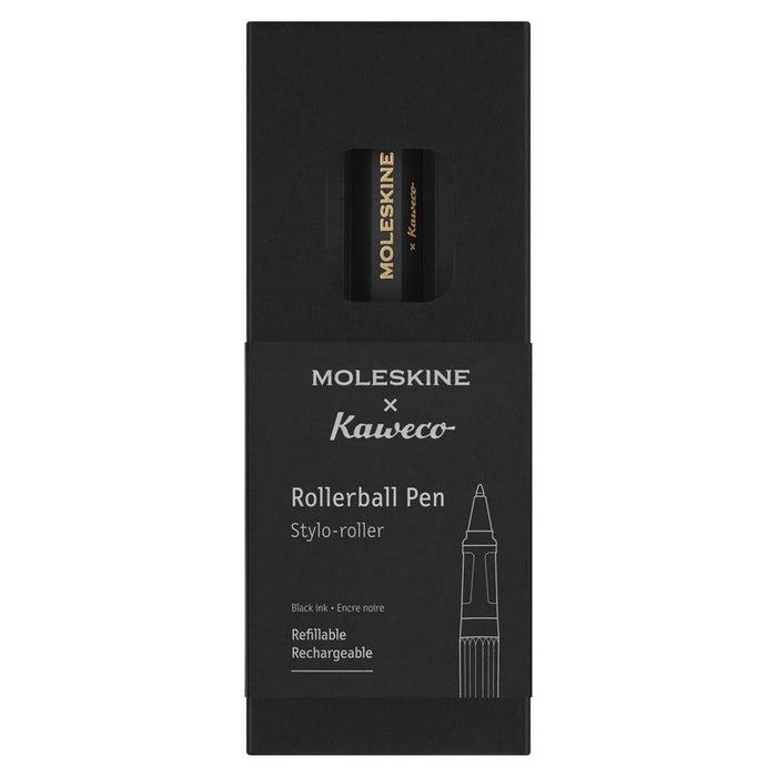 Moleskine Kaweco 0.7mm Rollerball Pen Black MKAWROLLERPENBK_1