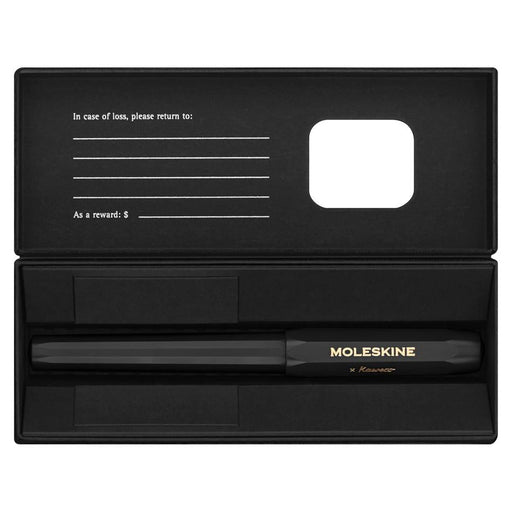 Moleskine Kaweco 0.7mm Rollerball Pen Black MKAWROLLERPENBK_2