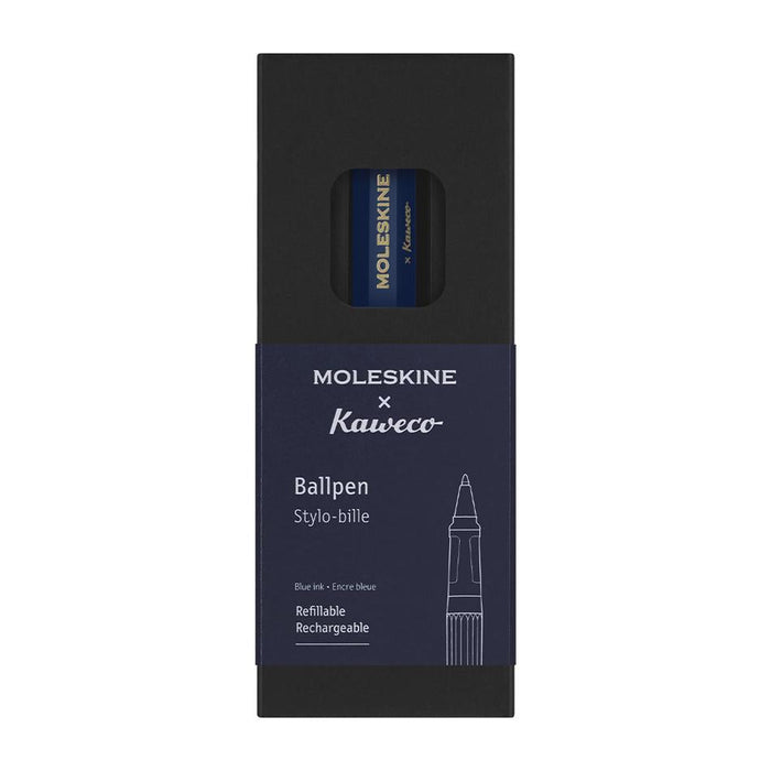 Moleskine Kaweco Ballpoint Pen 1.0mm Blue MKAWBALLPENBLUE_1