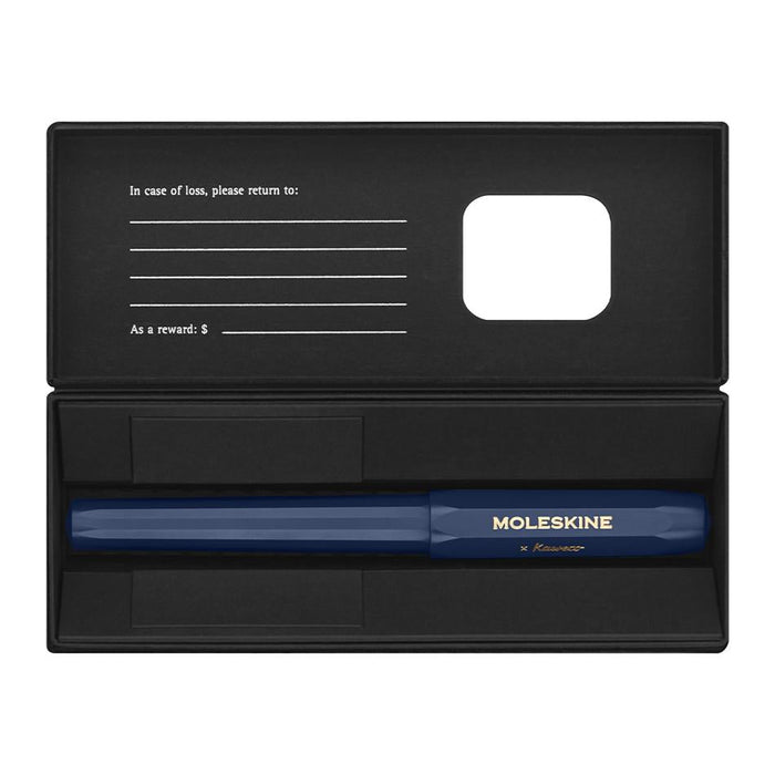 Moleskine Kaweco Ballpoint Pen 1.0mm Blue MKAWBALLPENBLUE_2