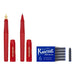 Moleskine Kaweco Red Ballpoint & Fountain Pen Set_3