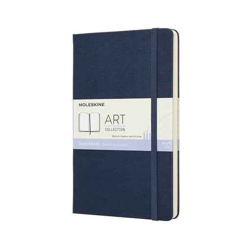 Moleskine Large Art Sketchbook Sapphire Blue MARTQP063B20_1