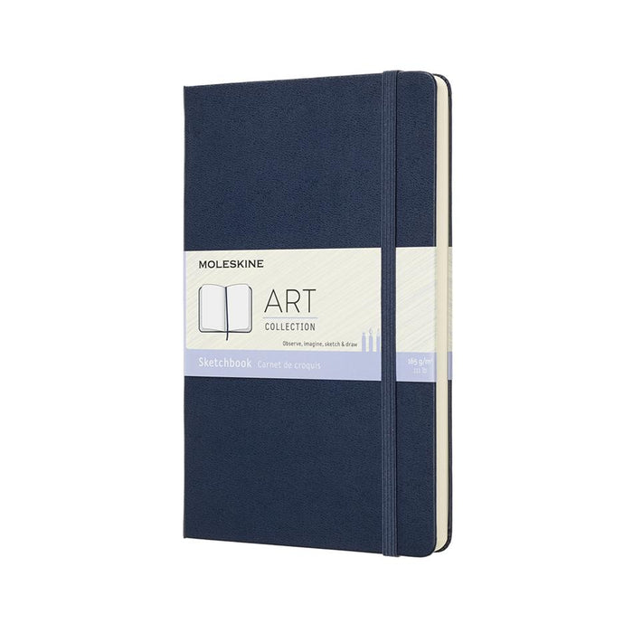 Moleskine Large Art Sketchbook Sapphire Blue MARTQP063B20_1