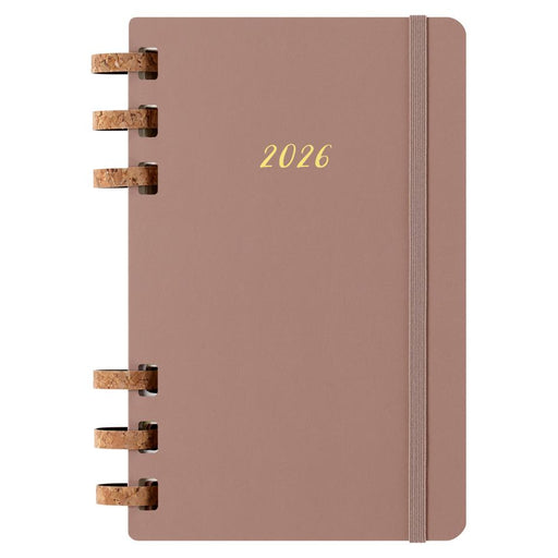 Moleskine Large Spiral Planner 2026 Almond 12 Months_1