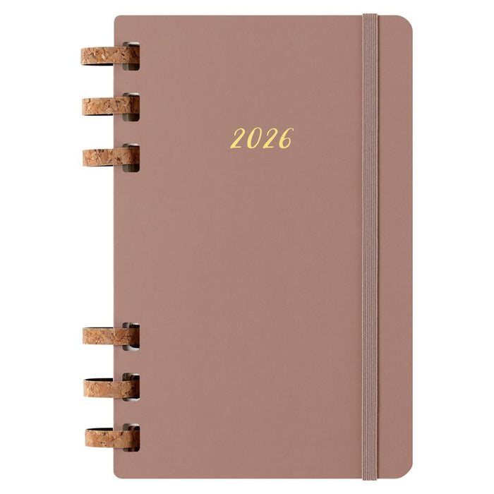 Moleskine Large Spiral Planner 2026 Almond 12 Months_1