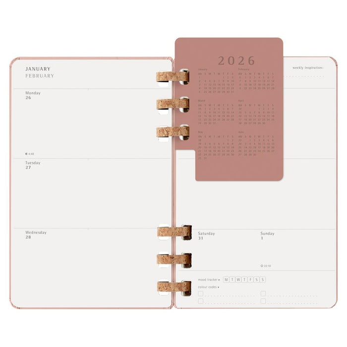 Moleskine Large Spiral Planner 2026 Almond 12 Months_2