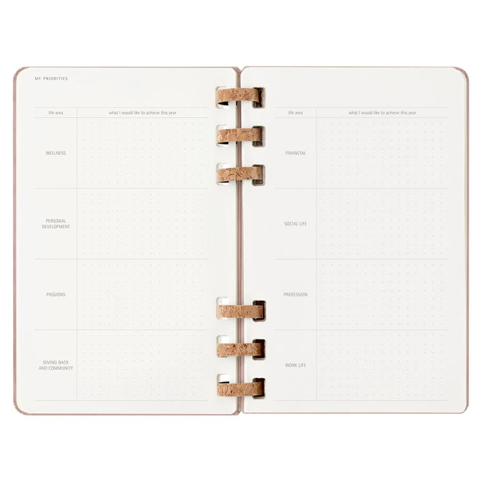 Moleskine Large Spiral Planner 2026 Almond 12 Months_3