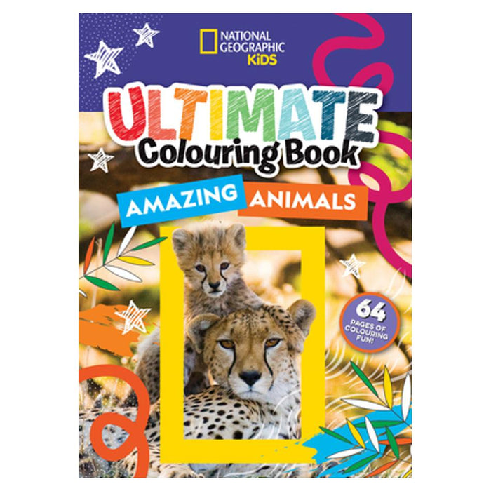 National Geographic Kids: Ultimate Colouring Book Amazing Animals_1