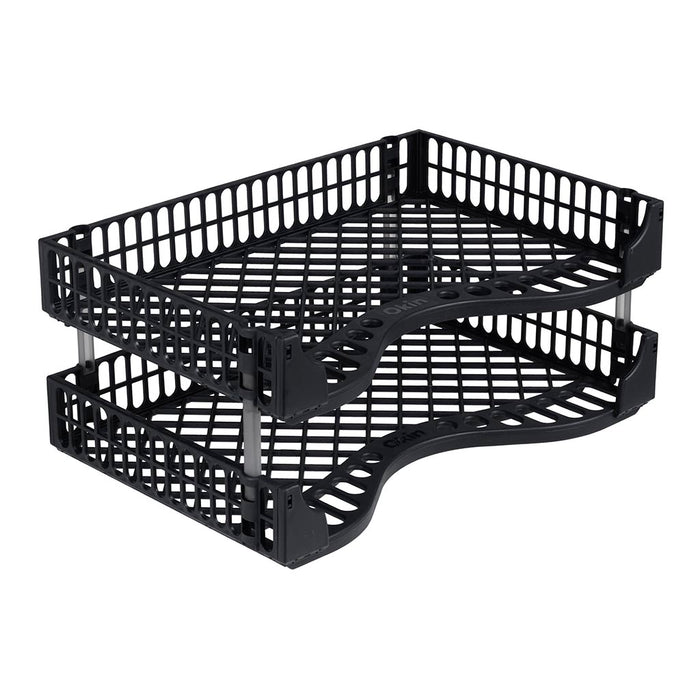 Okin Document Tray Black, Pack of 2