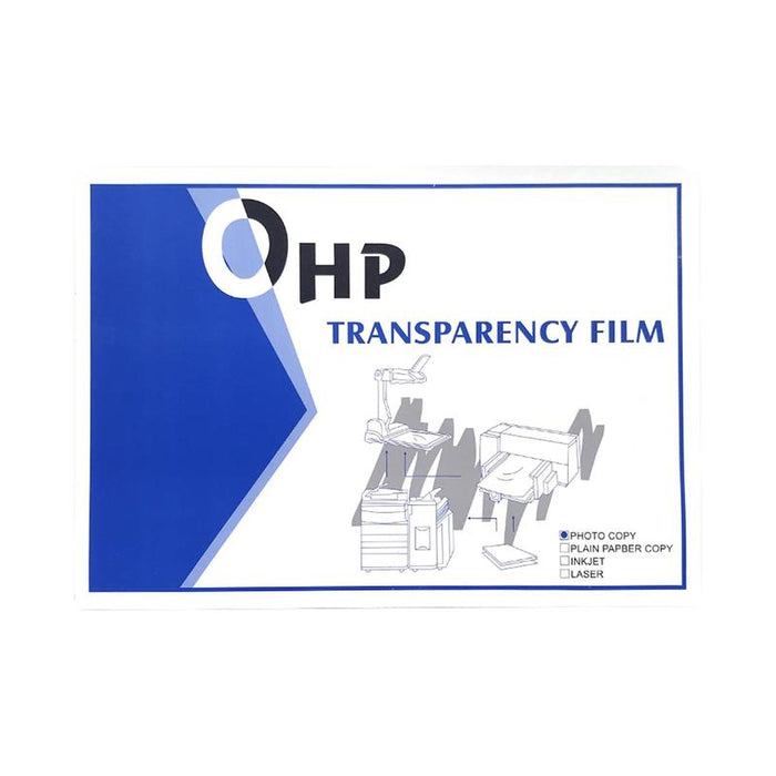 OHP 100mic A4 Transparency Film, Pack of 100 OHPA4100_1