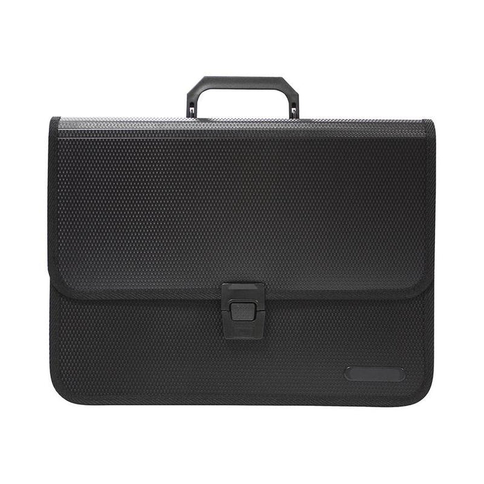 OSC Expanding File 3 Pocket Black IMP-3_1