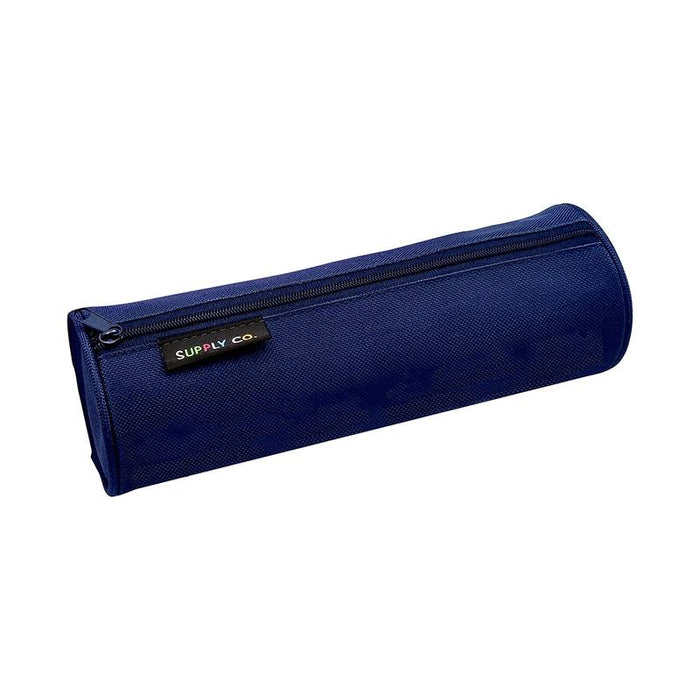 OSC Supply Co Recycled Pencil Case Tube Navy 21x8cm PC-RTUBENY_1