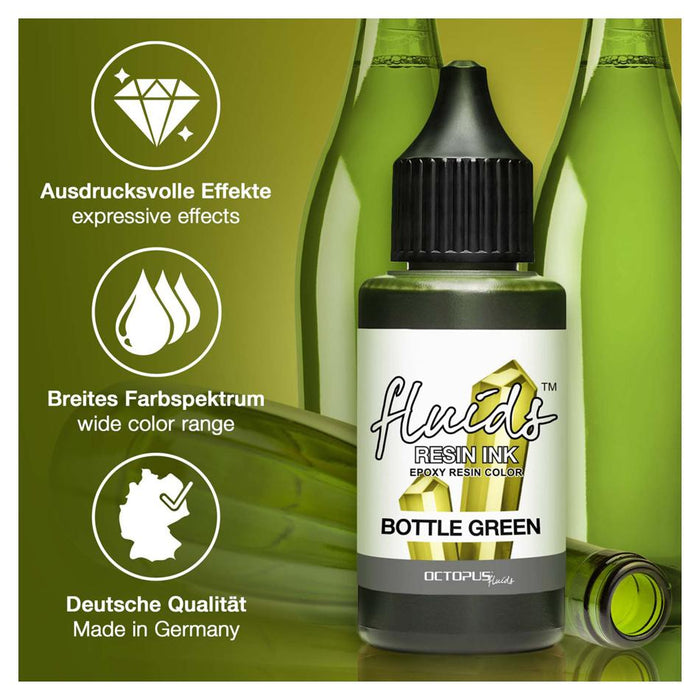 Octopus 30ml Green Resin Ink Bottle OCTORIGN025_3