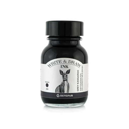Octopus 50ml Write & Draw Ink Grey Kangaroo OCTOWD289_1