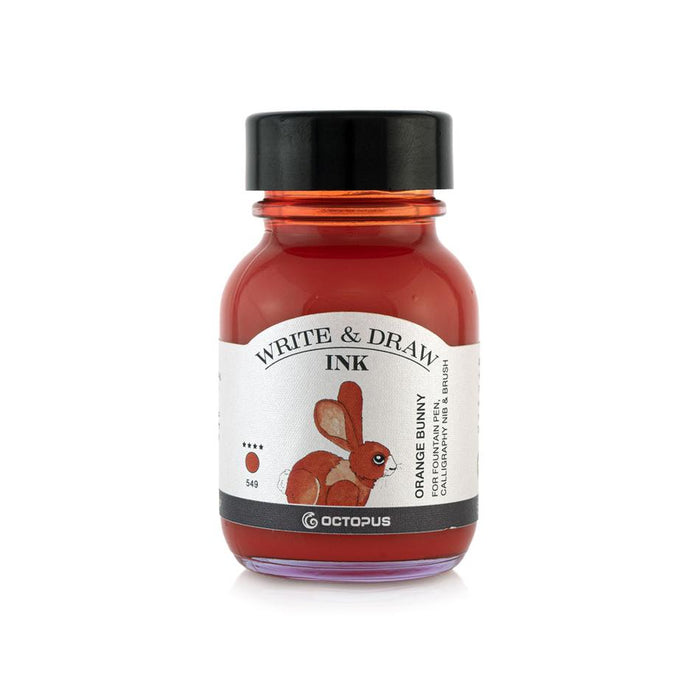 Octopus 50ml Write & Draw Ink - Orange Bunny 549_1