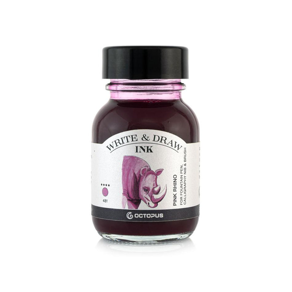 Fluids Write and Draw Ink - Octopus Pink Rhino 50ml — Marston Moor