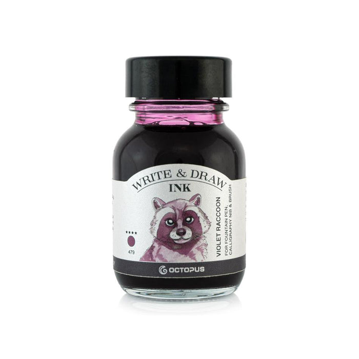 Octopus 50ml Write & Draw Ink - Violet Raccoon OCTOWD479_1