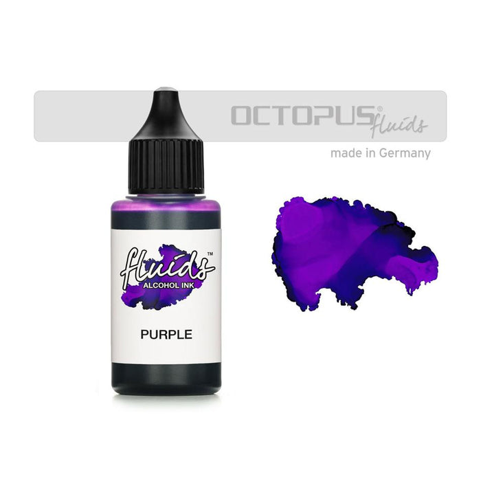 Octopus Alcohol Ink 30ml - Purple Violet OCTOAIVT025_1