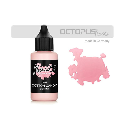 Octopus Fluids Alcohol Ink Opak Cotton Candy Pink 30ml OCTOAIPRT025_1