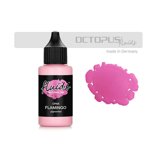 Octopus Fluids Alcohol Ink Opak Flamingo Pink 30ml OCTOAIPRT050_1