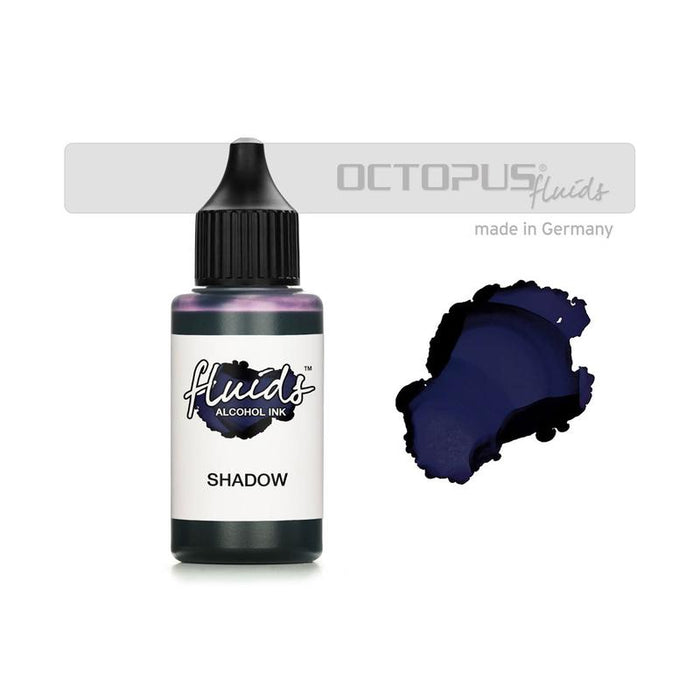 Octopus Fluids Alcohol Ink Shadow Grey-Blue 30ml OCTOAIGY025_1