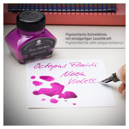 Octopus Fluids Neon Violet Highlighter Ink 30ml OCTONEVLT_2