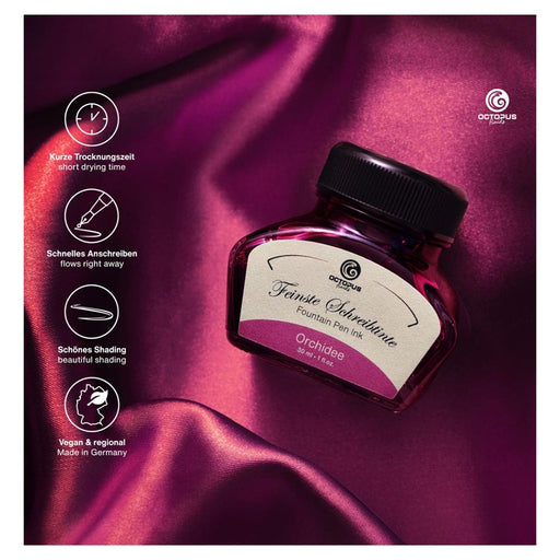 Octopus Fountain Pen Ink 30ml - Orchid (Orchidee)_2