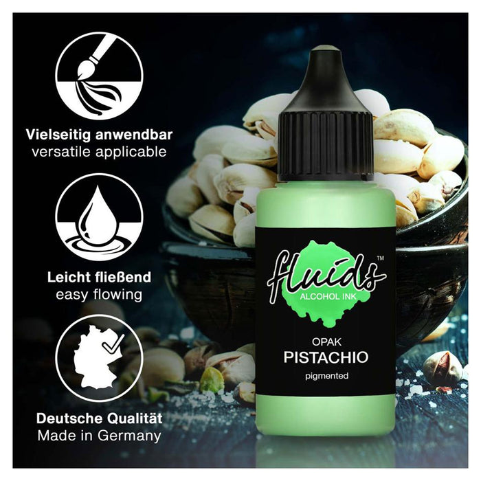 Octopus OPAK Alcohol Ink Pistachio Green 30ml_3