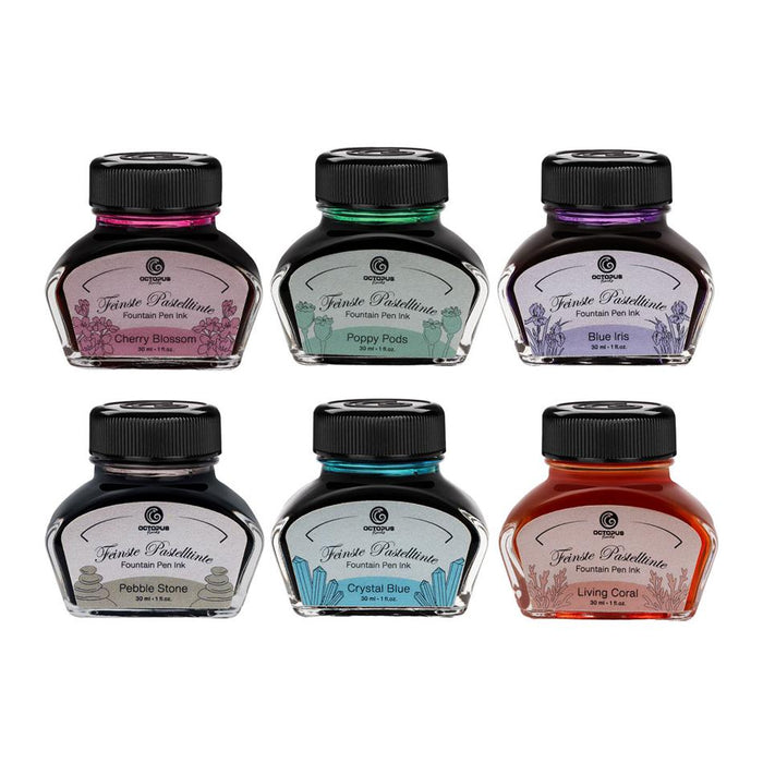 Octopus Pastel Poppy Fountain Pen Ink 30ml OCTOFP36_4