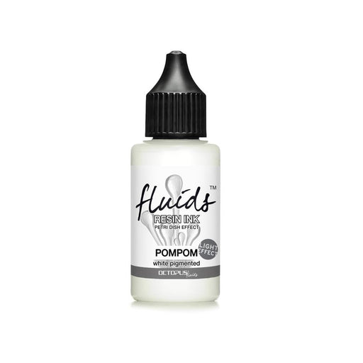 Octopus Resin Ink 30ml Pompom White Petri Dish Effect_1