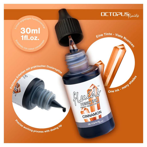 Octopus Resin Ink 30ml - Cinnamon Brown OCTORIBR025_2