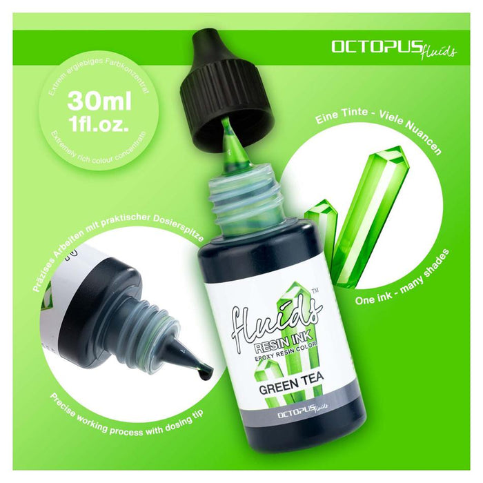Octopus Resin Ink Green Tea 30ml OCTORIGN075_2