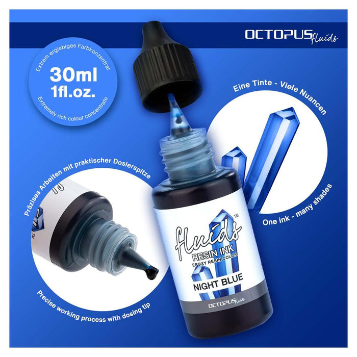Octopus Resin Ink Night Blue 30ml OCTORIBL025_2